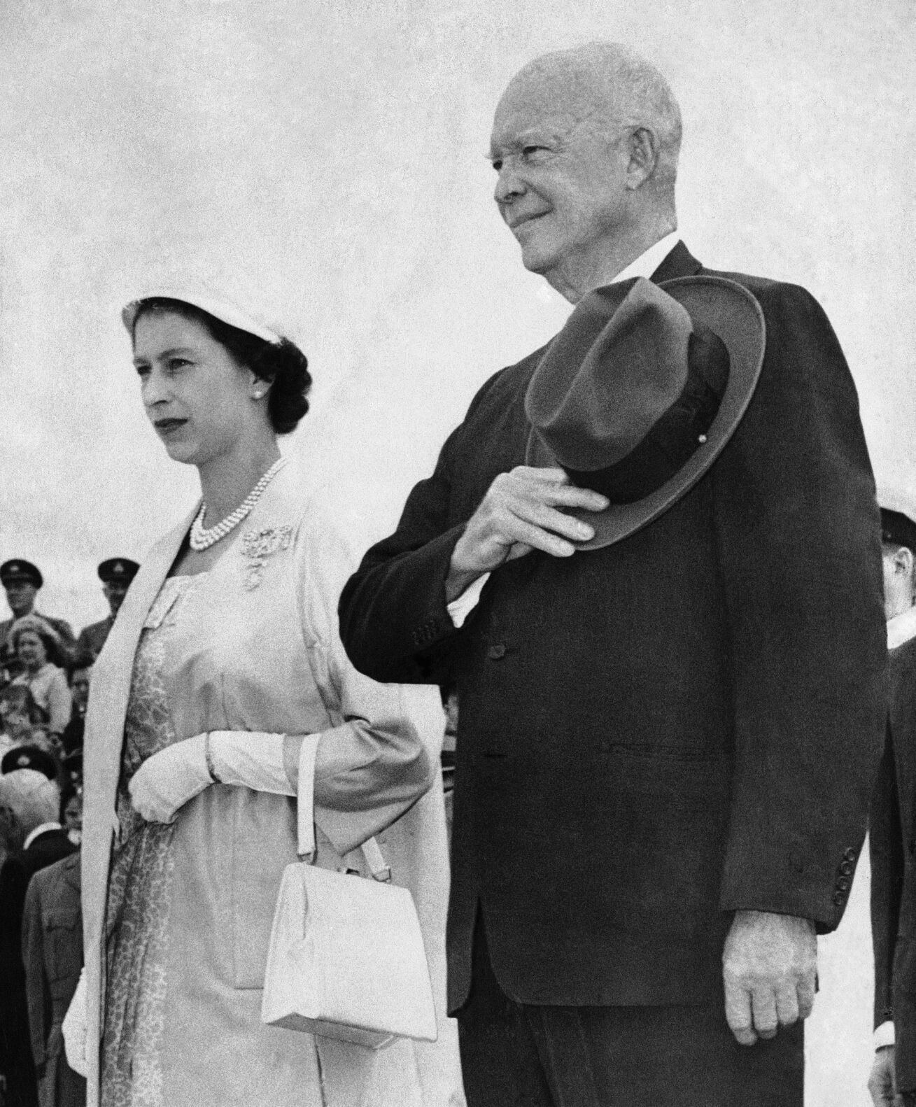 1959: Queen Elizabeth II and President Dwight Eisenhower